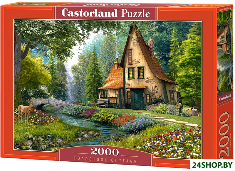 Пазл Castorland Коттедж C-200634 (2000 эл) Пазл Castorland Коттедж C-200634 (2000 эл)