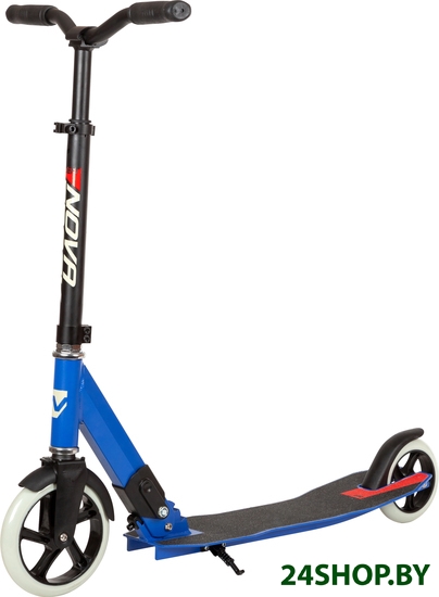 Двухколесный детский самокат Novatrack Deft 180 Alloy 180.DEFT.BL22 (синий) Двухколесный детский самокат Novatrack Deft 180 Alloy 180.DEFT.BL22 (синий)