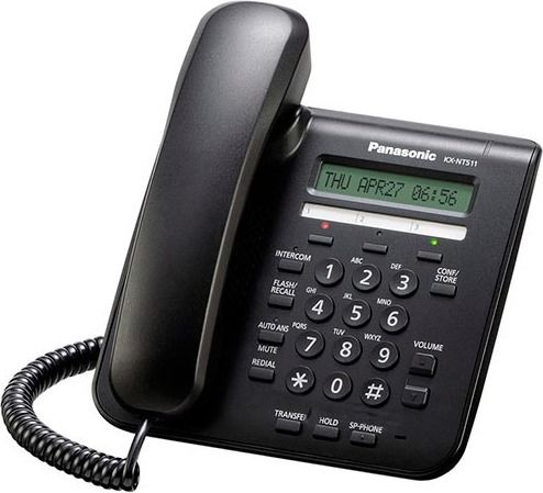 Проводной телефон Panasonic KX-NT511ARUB Проводной телефон Panasonic KX-NT511ARUB