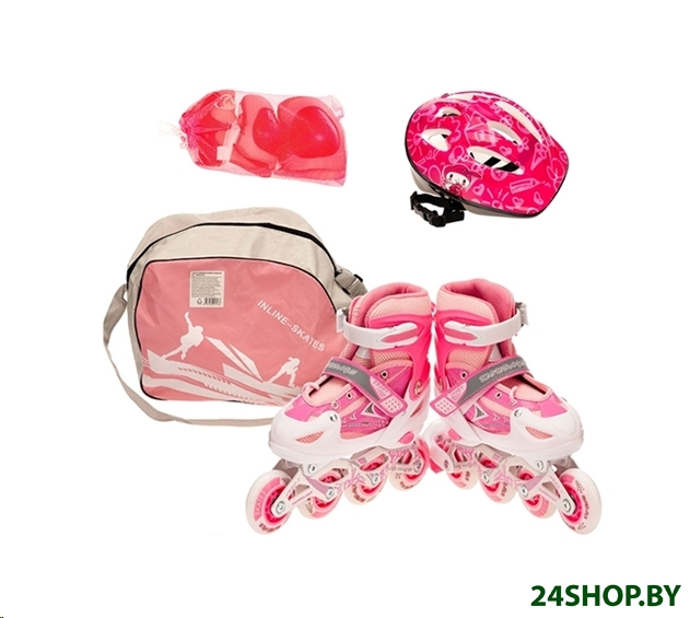 Роликовые коньки Favorit 106SET-M-PN (р. 34-37) Роликовые коньки Favorit 106SET-M-PN (р. 34-37)
