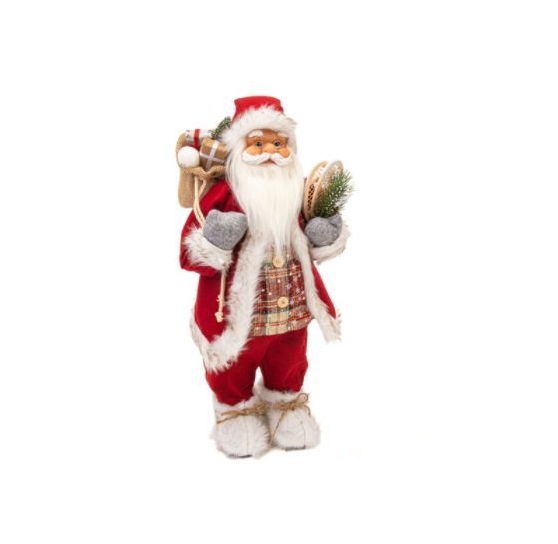 Новогоднее украшение WINTER GLADE Санта Клаус (60 см) Новогоднее украшение WINTER GLADE Санта Клаус (60 см)