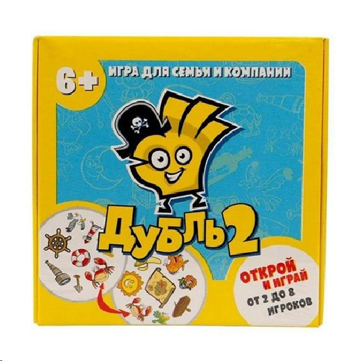 Настольная игра Сквирл Дубль 2. Морской Настольная игра Сквирл Дубль 2. Морской