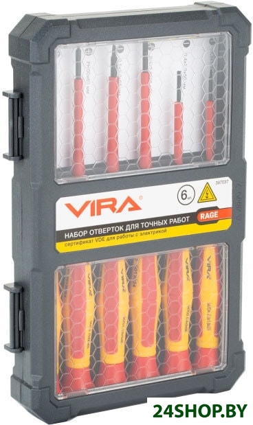 Набор отверток Vira 397037 (6 предметов) Набор отверток Vira 397037 (6 предметов)