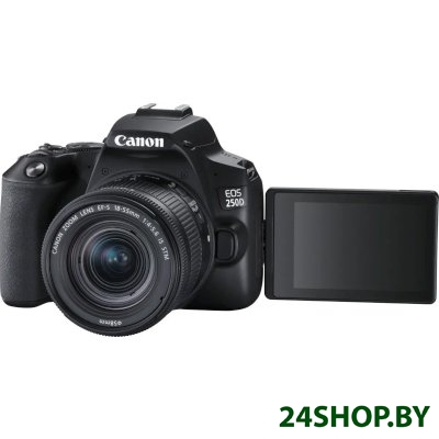 Зеркальный фотоаппарат Canon EOS 250D Kit 18-55 IS STM (черный) 3454C002 Зеркальный фотоаппарат Canon EOS 250D Kit 18-55 IS STM (черный) 3454C002