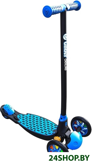 Самокат Yvolution Y Glider Deluxe (синий) Самокат Yvolution Y Glider Deluxe (синий)