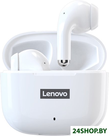 Наушники Lenovo LivePods LP40 (белый) Наушники Lenovo LivePods LP40 (белый)