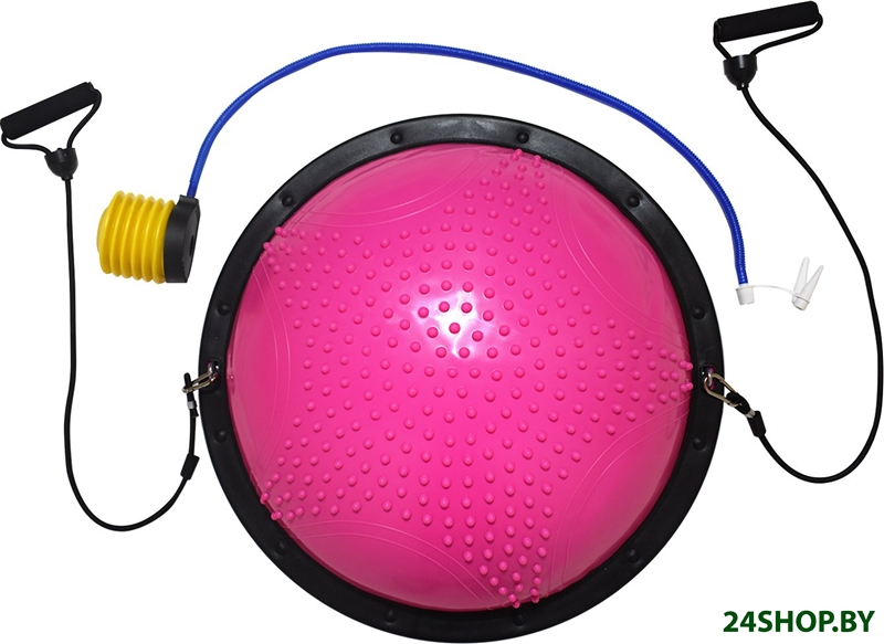 Балансир Calviano Bosu Ball 58 см (розовый) Балансир Calviano Bosu Ball 58 см (розовый)