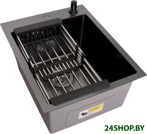 Кухонная мойка Wisent WS-34050BD/GER013 (с сифоном, дозатором и коландером) Кухонная мойка Wisent WS-34050BD/GER013 (с сифоном, дозатором и коландером)