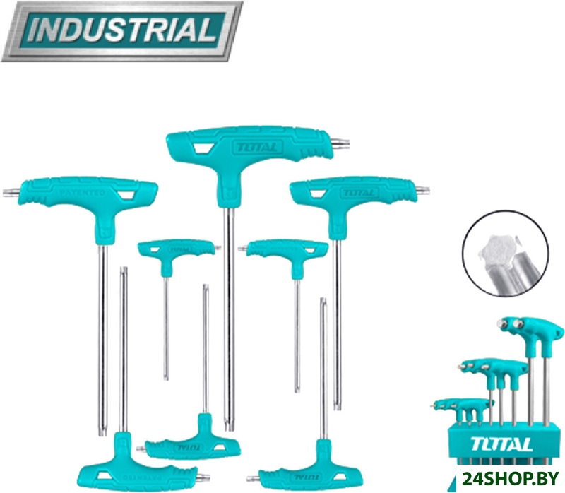 Набор ключей Total THHW80836 (8 предметов) Набор ключей Total THHW80836 (8 предметов)