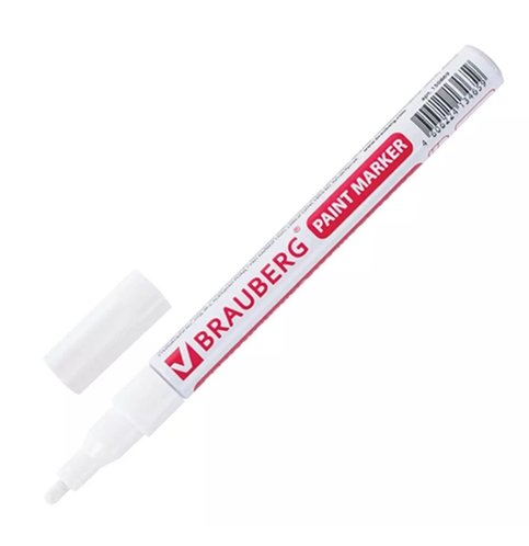Маркер Brauberg Professional Paint Marker 150869 White Маркер Brauberg Professional Paint Marker 150869 White