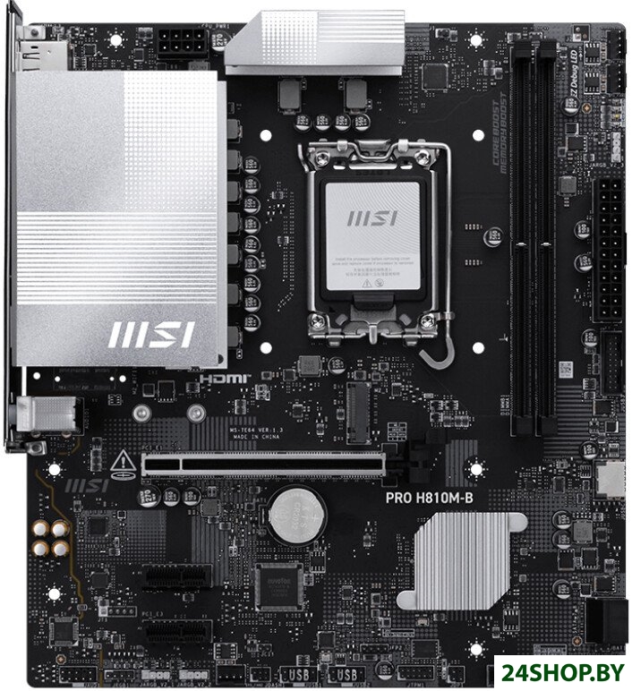 Материнская плата MSI Pro H810M-B Материнская плата MSI Pro H810M-B