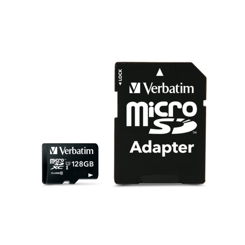 Карта памяти Verbatim Premium 44085 128GB + адаптер Карта памяти Verbatim Premium 44085 128GB + адаптер
