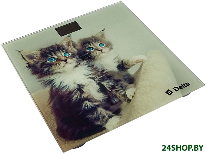 Напольные весы Delta D-9228/1 (котята) Напольные весы Delta D-9228/1 (котята)