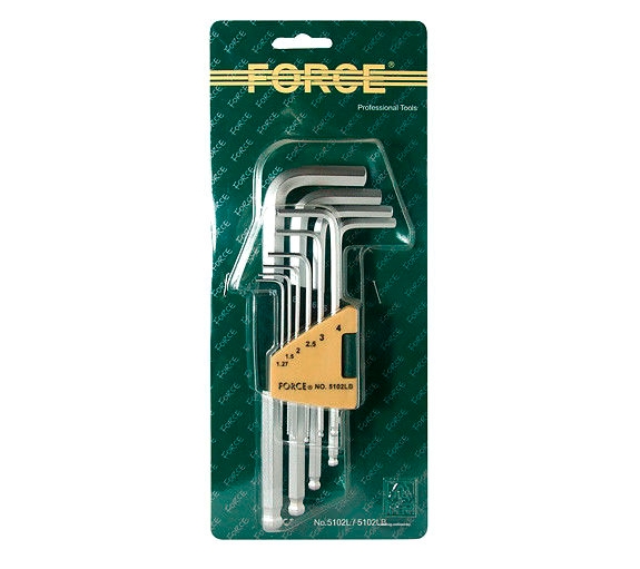 Набор ключей Force 5102LB 10 предметов Набор ключей Force 5102LB 10 предметов