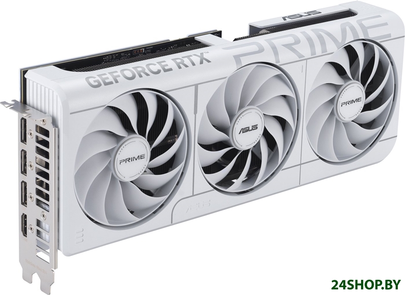 Видеокарта ASUS Prime GeForce RTX 5070 12GB GDDR7 White OC Edition PRIME-RTX5070-O12G-WHITE Видеокарта ASUS Prime GeForce RTX 5070 12GB GDDR7 White OC Edition PRIME-RTX5070-O12G-WHITE
