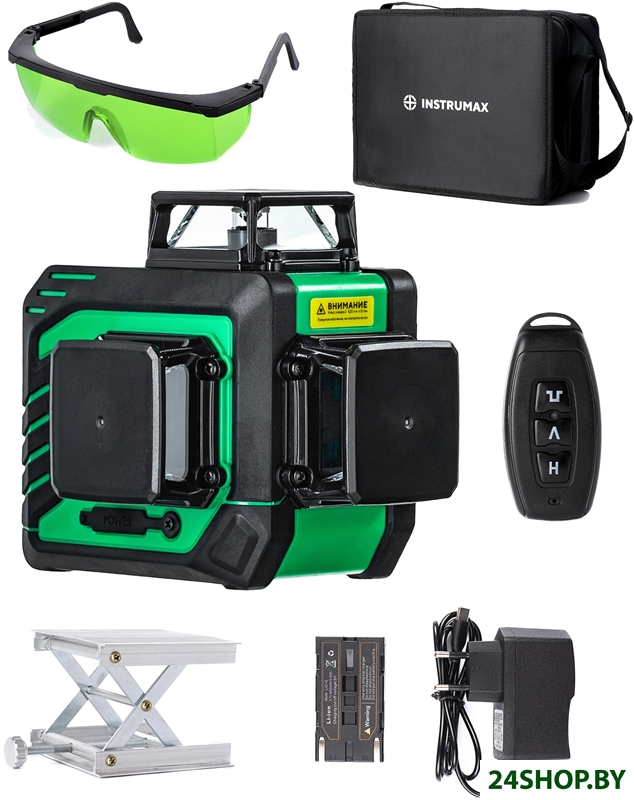 Лазерный нивелир Instrumax Greenliner 3-360 Set Лазерный нивелир Instrumax Greenliner 3-360 Set