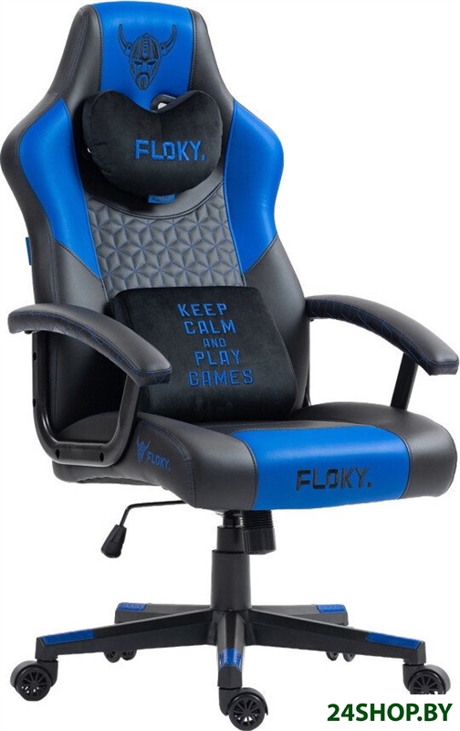 Игровое (геймерское) кресло FLOKY Huginn Blue SP (синий) Игровое (геймерское) кресло FLOKY Huginn Blue SP (синий)