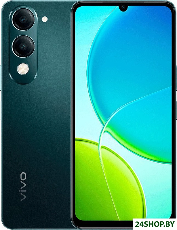 Телефон Vivo Y04 4GB/128GB международная версия (малахитовый черный) Телефон Vivo Y04 4GB/128GB международная версия (малахитовый черный)