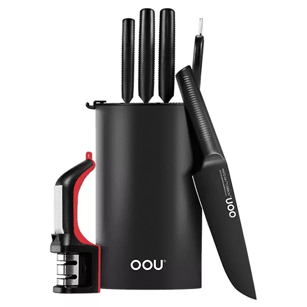 Набор ножей OOU Black Shark UC4242 из 8 предметов Набор ножей OOU Black Shark UC4242 из 8 предметов
