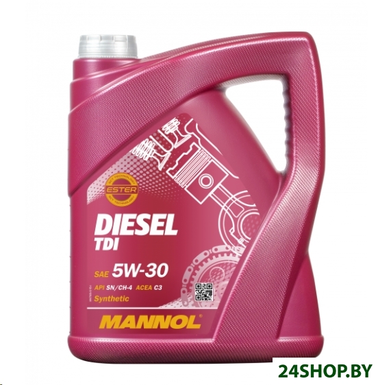 Моторное масло Mannol DIESEL TDI 5W-30 5л Моторное масло Mannol DIESEL TDI 5W-30 5л