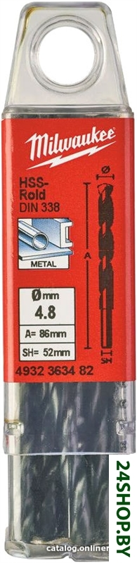 Набор сверл Milwaukee 4932363482 (10 предметов) Набор сверл Milwaukee 4932363482 (10 предметов)