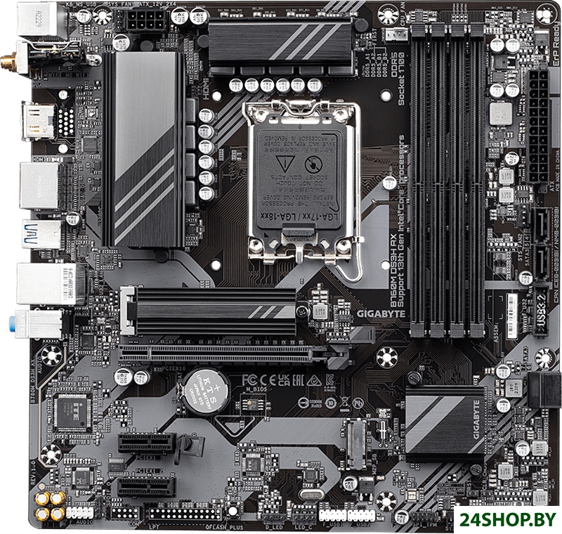 Материнская плата Gigabyte B760M DS3H AX (rev. 1.x) Материнская плата Gigabyte B760M DS3H AX (rev. 1.x)