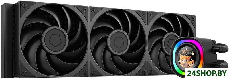Система жидкостного охлаждения для процессора ID-Cooling FX360 LCD PE Система жидкостного охлаждения для процессора ID-Cooling FX360 LCD PE
