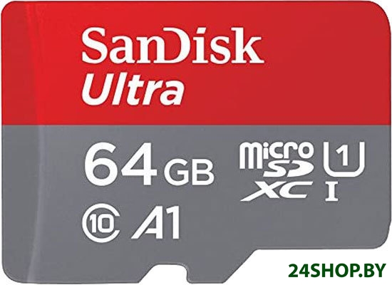 Карта памяти SanDisk Ultra SDSQUAB-064G-GN6MN microSDXC 64GB Карта памяти SanDisk Ultra SDSQUAB-064G-GN6MN microSDXC 64GB