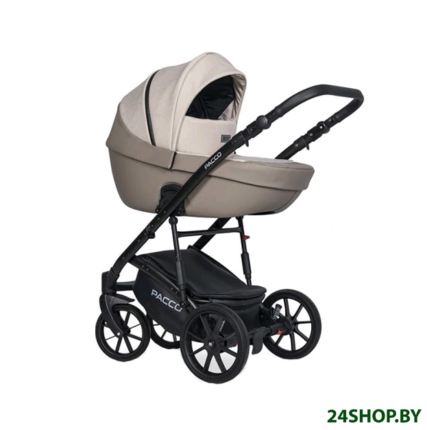 Детская универсальная коляска RIKO Basic Pacco 3 в 1 (06, бежевый/коричневый) Детская универсальная коляска RIKO Basic Pacco 3 в 1 (06, бежевый/коричневый)