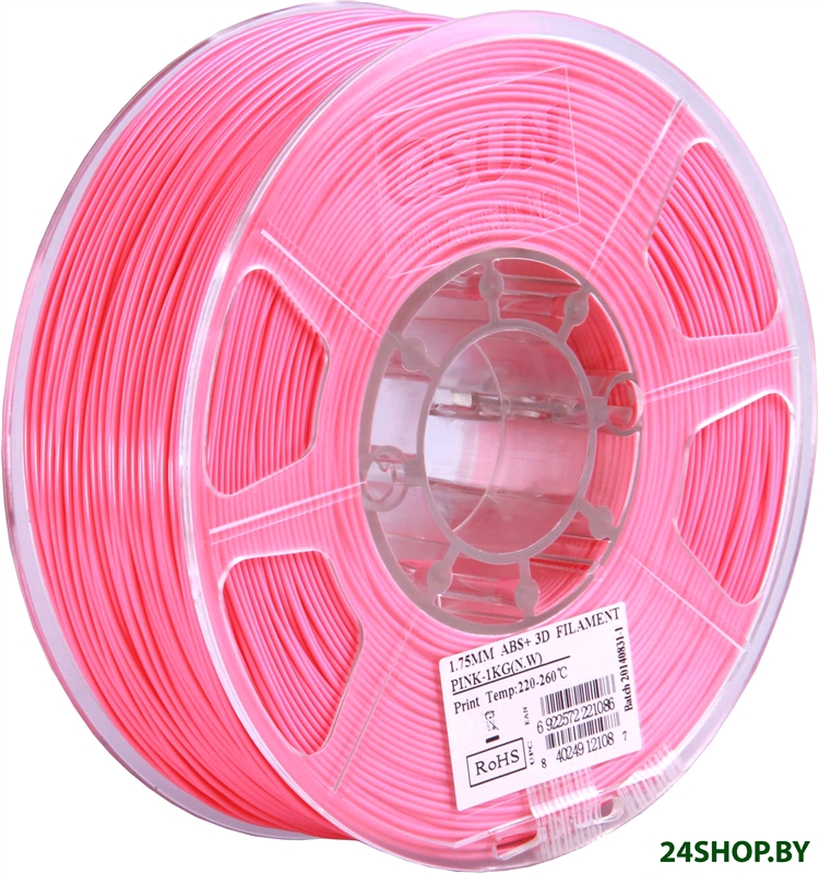 eSUN ABS+ 1.75 мм 1000 г (розовый) eSUN ABS+ 1.75 мм 1000 г (розовый)