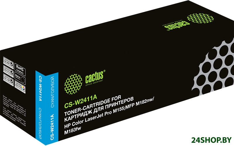 Картридж CACTUS CS-W2411A (аналог HP 216A W2411A) Картридж CACTUS CS-W2411A (аналог HP 216A W2411A)