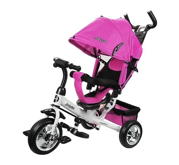 Детский велосипед Moby Kids Comfort 10x8 EVA (розовый) Детский велосипед Moby Kids Comfort 10x8 EVA (розовый)