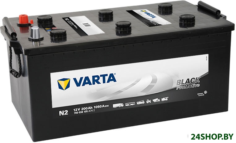 Автомобильный аккумулятор Varta Promotive Black 700 038 105 (200 А·ч) Автомобильный аккумулятор Varta Promotive Black 700 038 105 (200 А·ч)