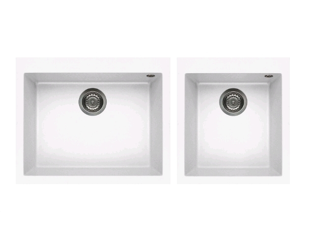 Кухонная мойка Elleci Quadra 210 White K96 Кухонная мойка Elleci Quadra 210 White K96