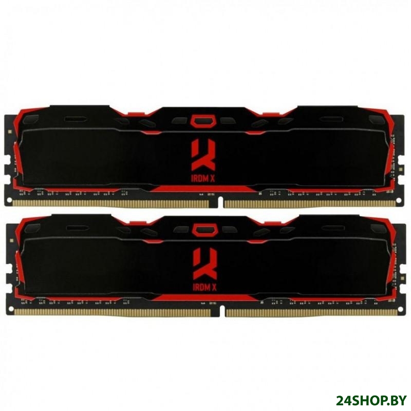 Оперативная память GOODRAM IRDM X 2x16ГБ DDR4 3000 МГц IR-X3000D464L16/32GDC Оперативная память GOODRAM IRDM X 2x16ГБ DDR4 3000 МГц IR-X3000D464L16/32GDC