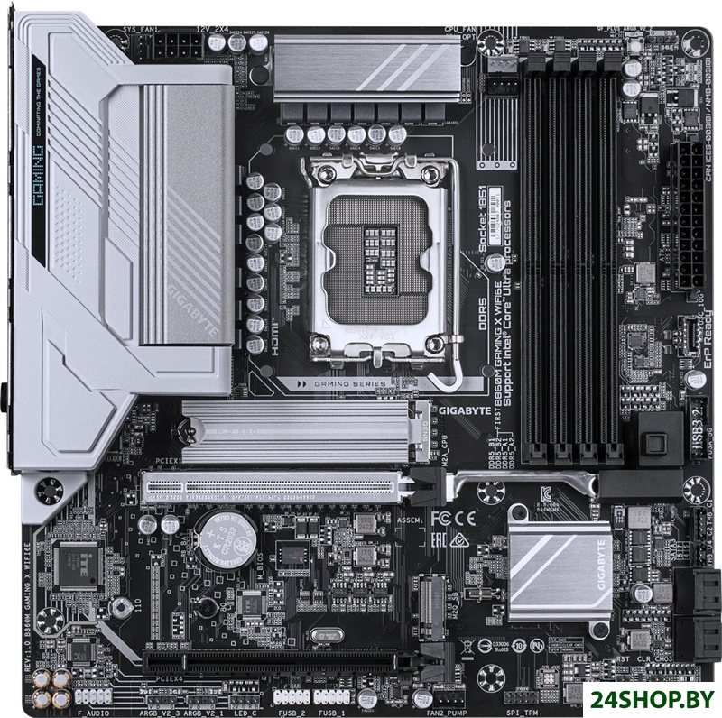 Материнская плата Gigabyte B860M Gaming X WiFi6E Материнская плата Gigabyte B860M Gaming X WiFi6E