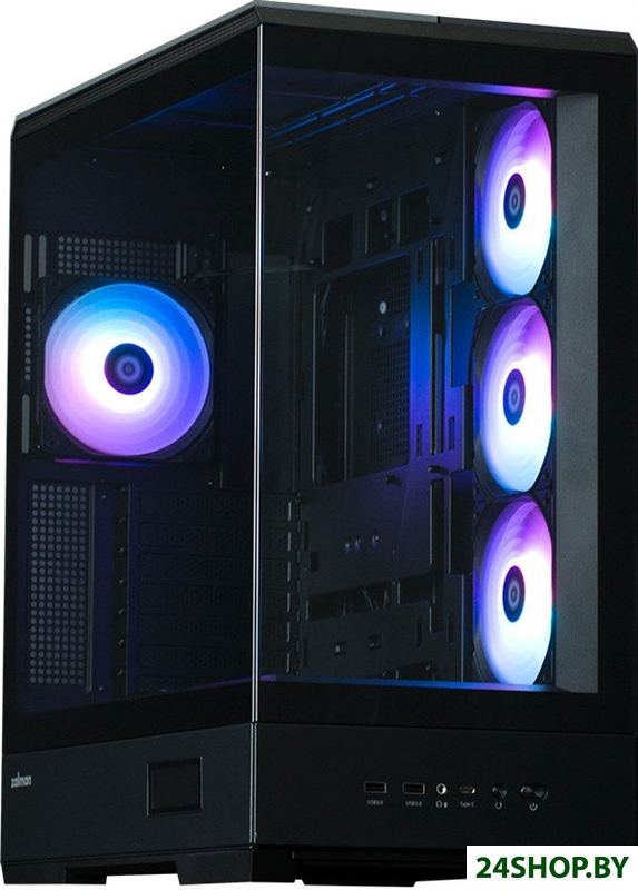 Корпус Zalman P50 DS (черный) Корпус Zalman P50 DS (черный)