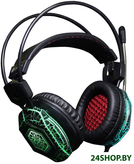 Наушники OKLICK HS-L500G TOXIC (черные) Наушники OKLICK HS-L500G TOXIC (черные)