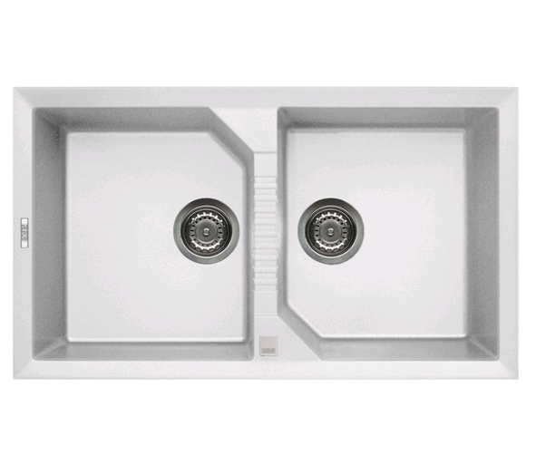Кухонная мойка Elleci Tekno 450 Bianco Titano G68 Кухонная мойка Elleci Tekno 450 Bianco Titano G68