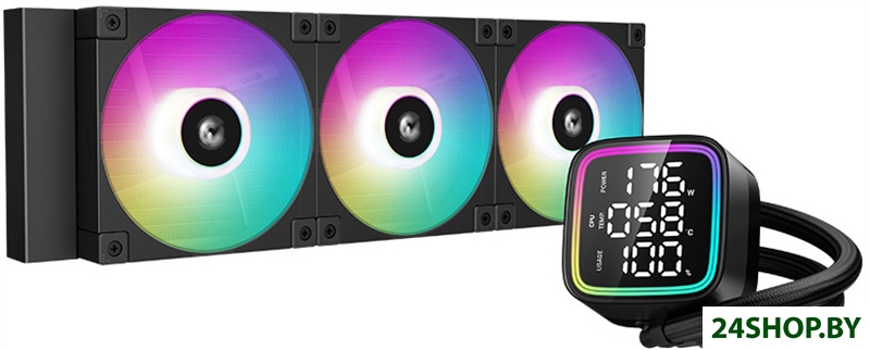 Жидкостное охлаждение для процессора DeepCool LD360 R-LD360-BKMSN-G-1 Жидкостное охлаждение для процессора DeepCool LD360 R-LD360-BKMSN-G-1