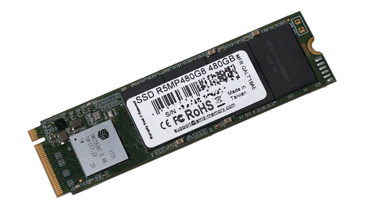 SSD-диск AMD Radeon R5 NVMe 480GB R5MP480G8 SSD-диск AMD Radeon R5 NVMe 480GB R5MP480G8