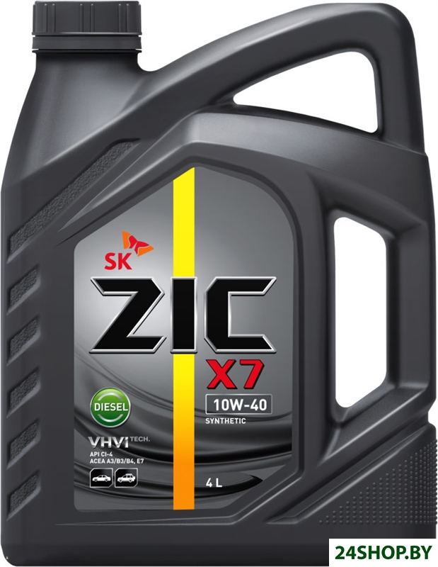 Моторное масло ZIC X7 Diesel 10W-40 4л Моторное масло ZIC X7 Diesel 10W-40 4л
