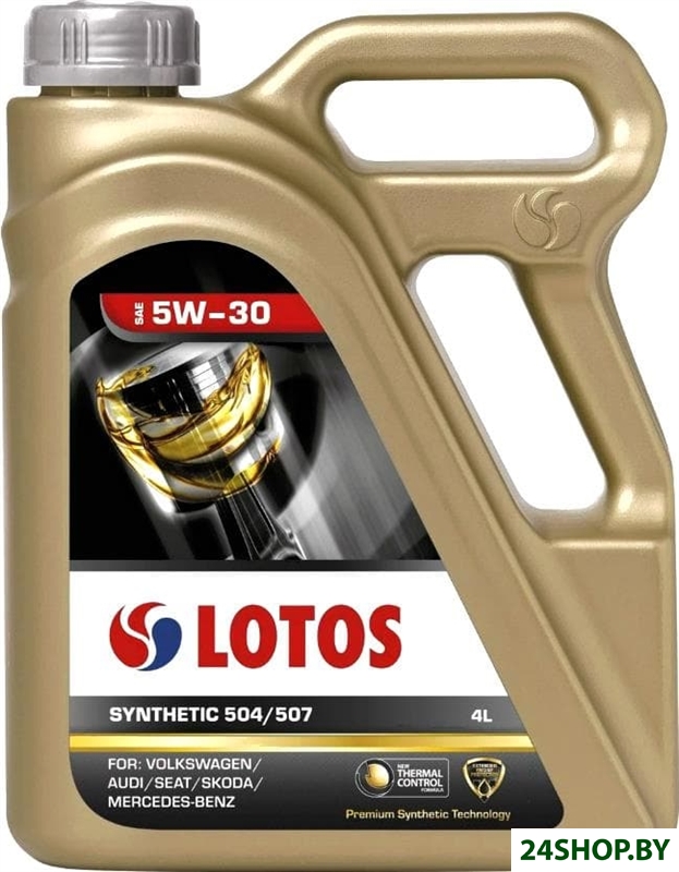 Моторное масло Lotos Synthetic 504/507 5W-30 4л Моторное масло Lotos Synthetic 504/507 5W-30 4л