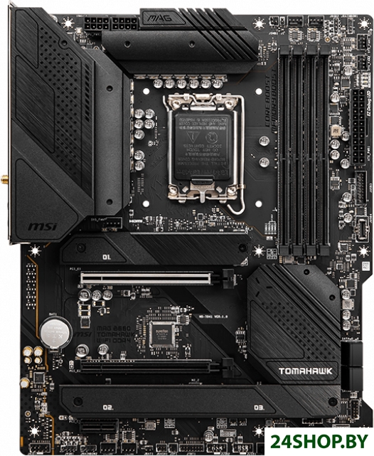 Материнская плата MSI MAG B660 Tomahawk WiFi DDR4 Материнская плата MSI MAG B660 Tomahawk WiFi DDR4