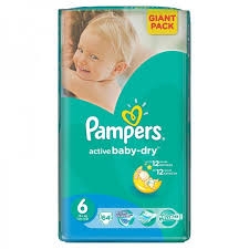 Подгузники Pampers Active Baby-Dry 6 (15+ кг) 56 шт Подгузники Pampers Active Baby-Dry 6 (15+ кг) 56 шт