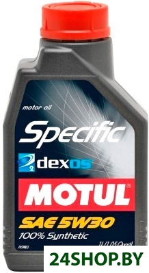 Моторное масло Motul Specific DEXOS2 5W-30 1л Моторное масло Motul Specific DEXOS2 5W-30 1л
