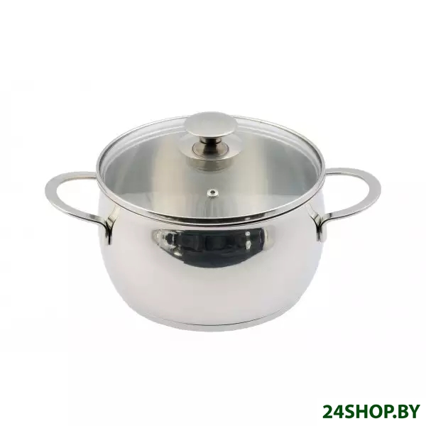 Кастрюля Кухар Магнолия Престиж со стеклянной крышкой 2.5 л Кастрюля Кухар Магнолия Престиж со стеклянной крышкой 2.5 л