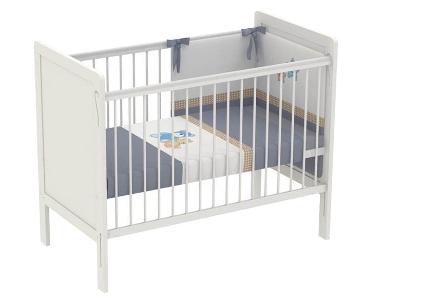 Детская кроватка Polini Kids Simple 220 (белый) Детская кроватка Polini Kids Simple 220 (белый)