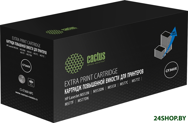 Картридж CACTUS CS-CF360X-MPS (аналог HP CF360X) Картридж CACTUS CS-CF360X-MPS (аналог HP CF360X)