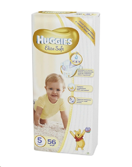 Подгузники Huggies Elite Soft 5 (56шт) Подгузники Huggies Elite Soft 5 (56шт)